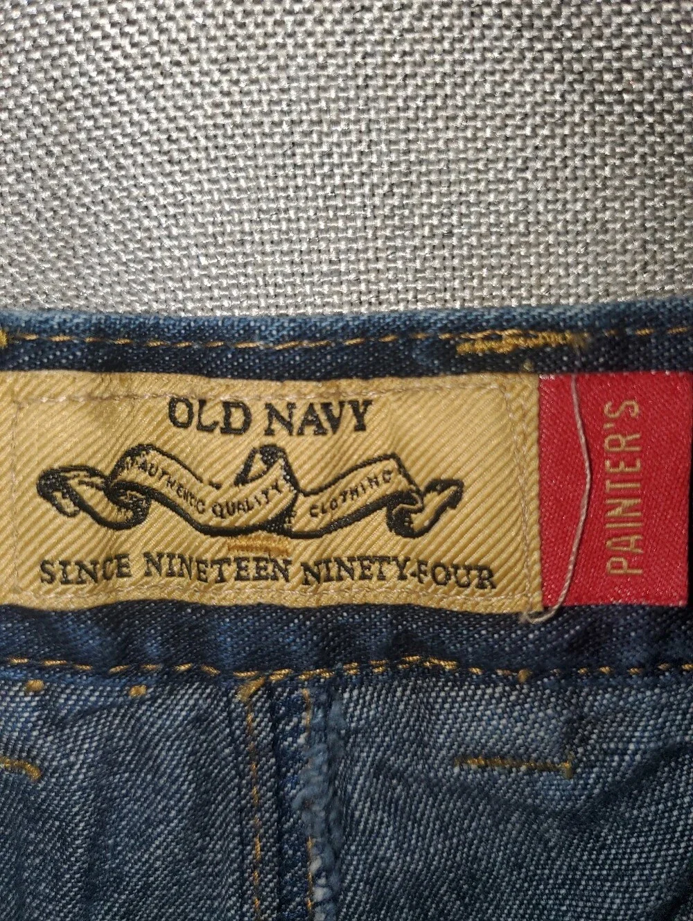 OLD NAVY BOYS YOUTH BLUE JEAN CARPENTER SHORTS SIZE 12
